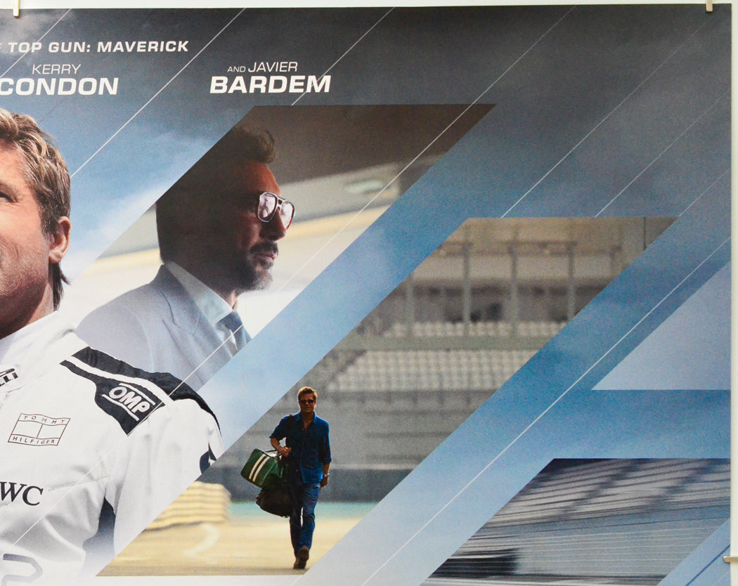 F1 The Movie (Top Right) Cinema Quad Movie Poster 