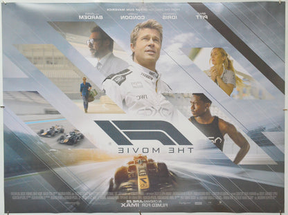 F1 The Movie (Back) Cinema Quad Movie Poster 
