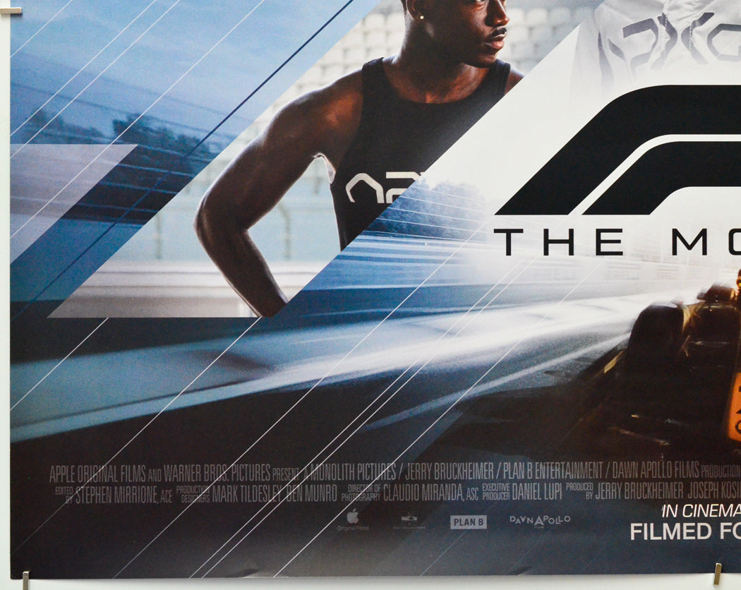F1 The Movie (Bottom Left) Cinema Quad Movie Poster 