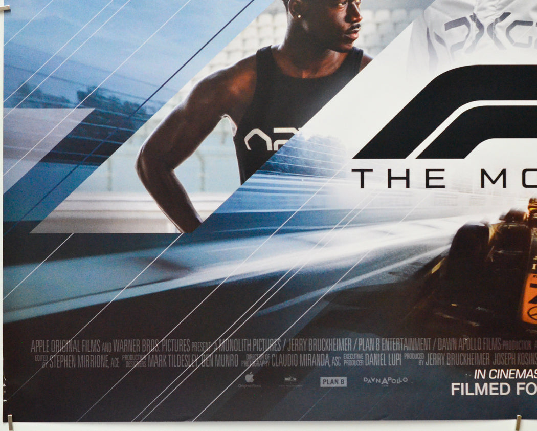 F1 The Movie (Bottom Left) Cinema Quad Movie Poster 