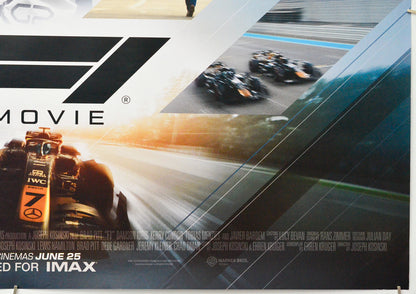 F1 The Movie (Bottom Right) Cinema Quad Movie Poster 