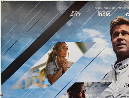 F1 The Movie (Top Left) Cinema Quad Movie Poster 
