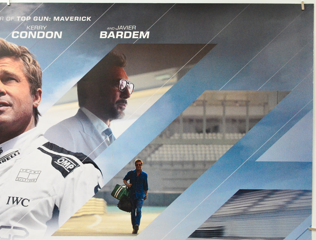 F1 The Movie (Top Right) Cinema Quad Movie Poster 