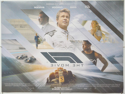 F1 The Movie (Back) Cinema Quad Movie Poster 