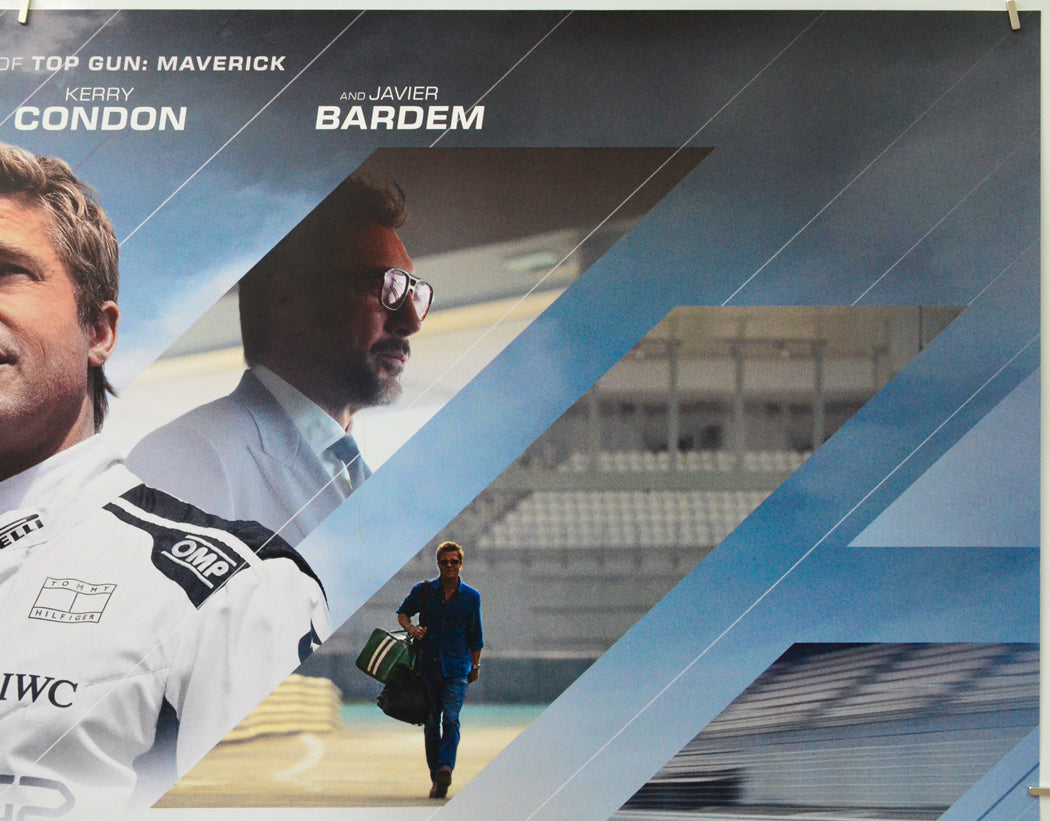 F1 The Movie (Top Right) Cinema Quad Movie Poster 