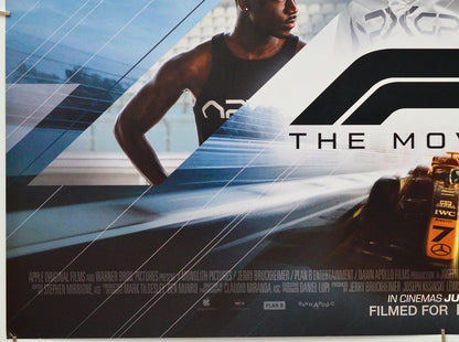 F1 The Movie (Bottom Left) Cinema Quad Movie Poster 