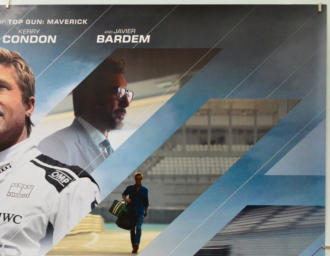 F1 The Movie (Top Right) Cinema Quad Movie Poster 