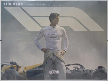 F1 The Movie (Back) Cinema Quad Movie Poster 