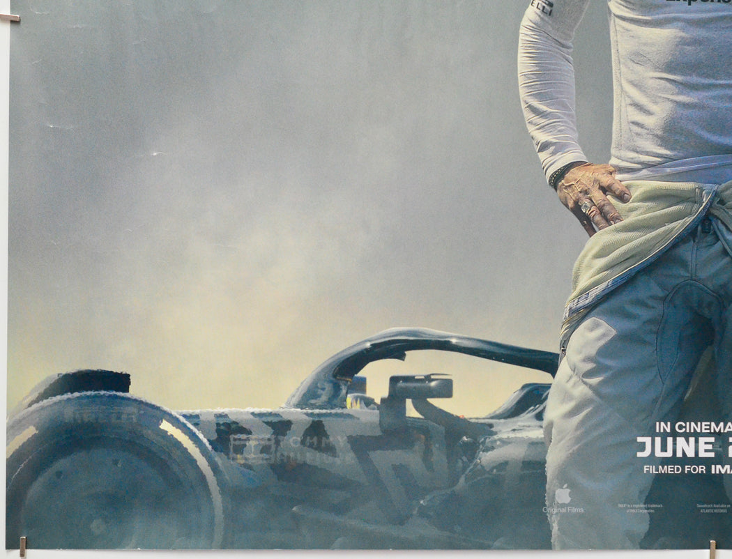 F1 The Movie (Bottom Left) Cinema Quad Movie Poster 