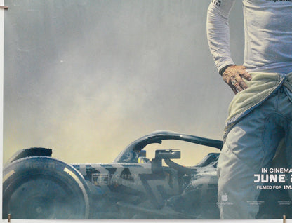 F1 The Movie (Bottom Left) Cinema Quad Movie Poster 
