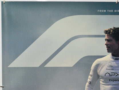 F1 The Movie (Top Left) Cinema Quad Movie Poster 