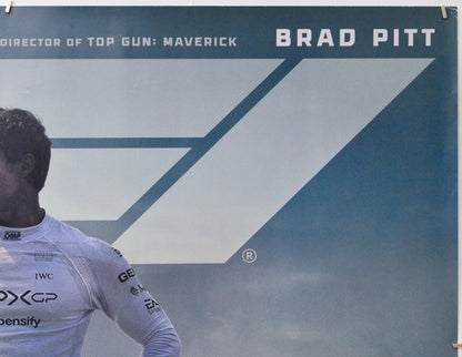 F1 The Movie (Top Right) Cinema Quad Movie Poster 