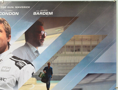 F1 The Movie (Top Right) Cinema Quad Movie Poster 