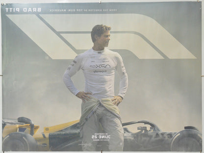 F1 The Movie (Back) Cinema Quad Movie Poster 