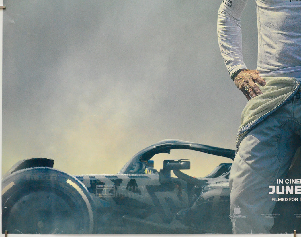 F1 The Movie (Bottom Left) Cinema Quad Movie Poster 