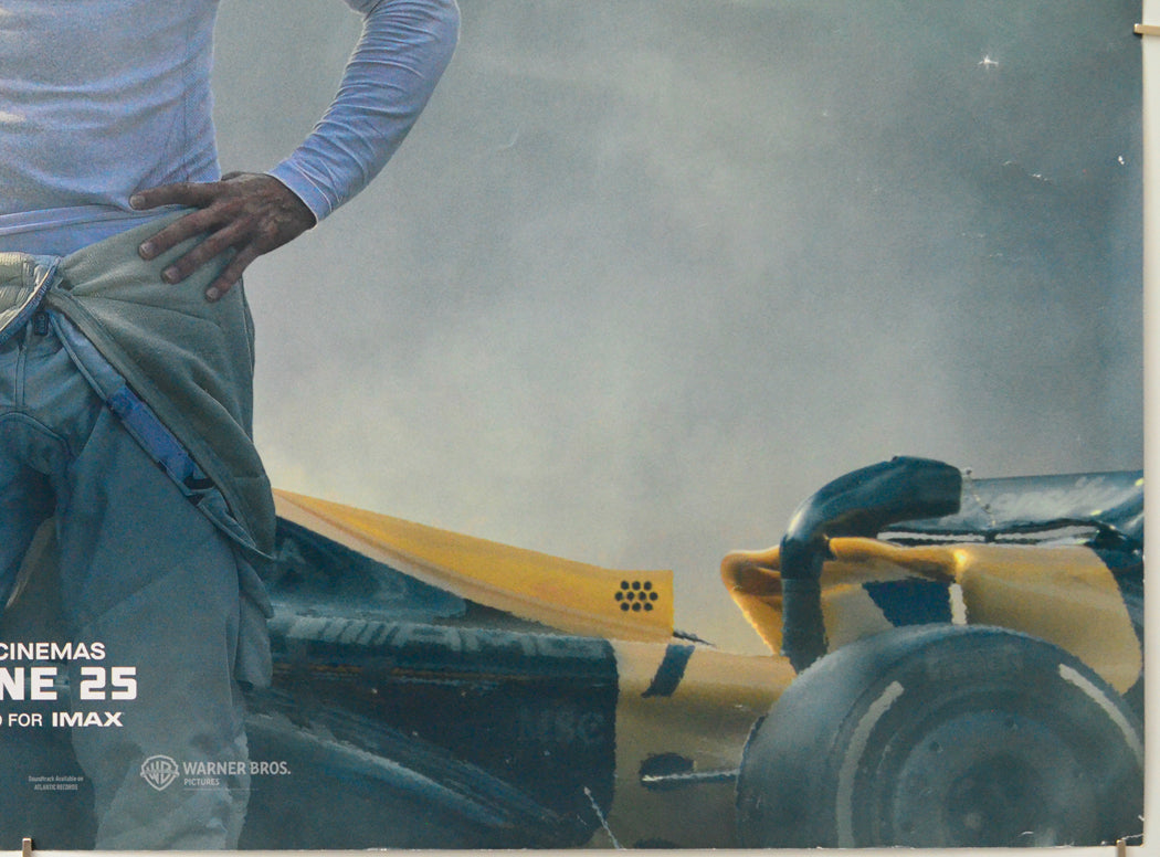 F1 The Movie (Bottom Right) Cinema Quad Movie Poster 