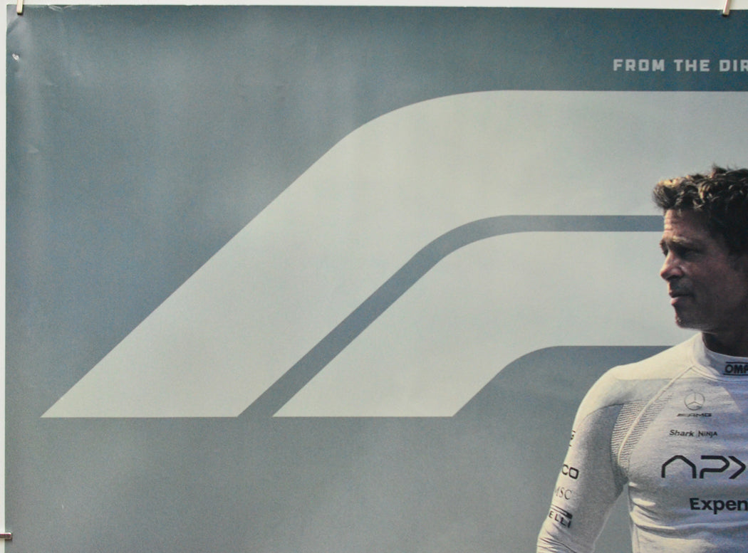 F1 The Movie (Top Left) Cinema Quad Movie Poster 