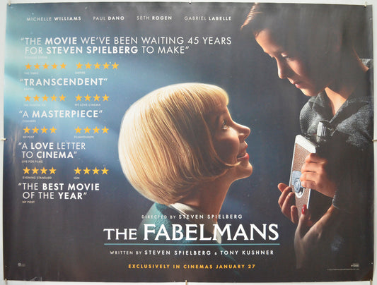 The Fabelmans Original Quad Poster - Film Poster - Movie Poster  