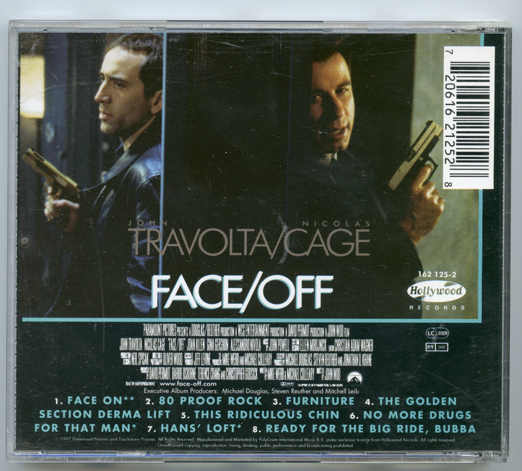 FACE OFF Original CD Soundtrack (back) 