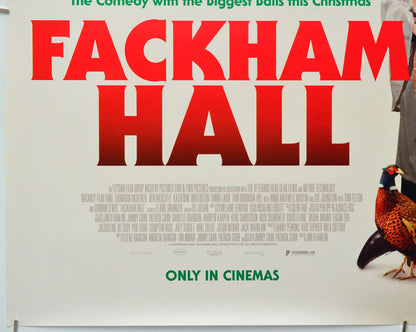 Fackham Hall (Bottom Left) Cinema Quad Movie Poster 