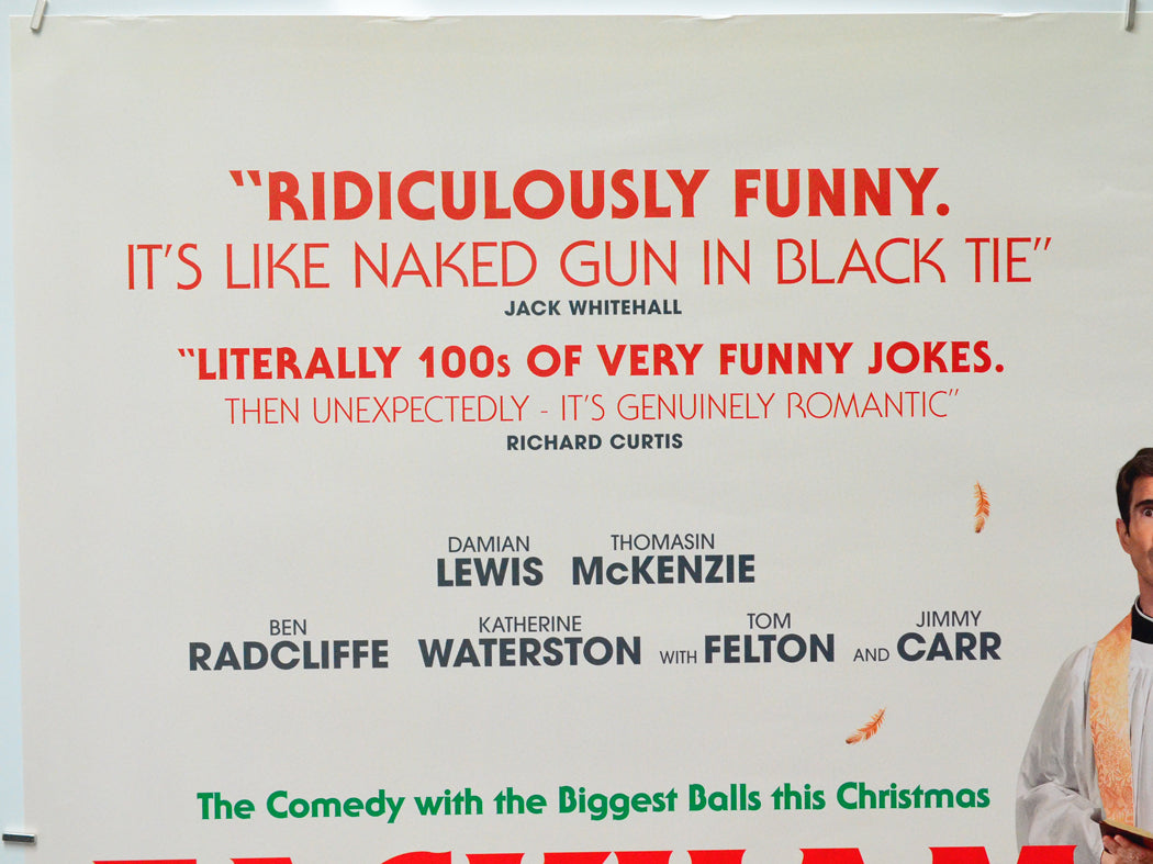 Fackham Hall (Top Left) Cinema Quad Movie Poster 