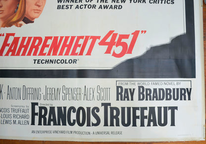 FAHRENHEIT 451 – 6 Sheet Poster – BOTTOM Right