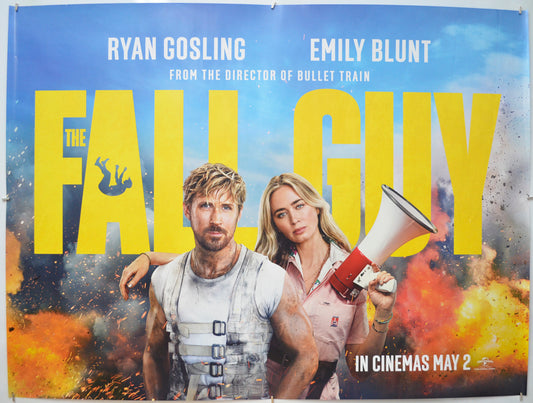 The Fall Guy  Original Quad Poster - Film Poster - Movie Poster