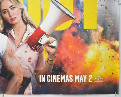 THE FALL GUY (Bottom Right) Cinema Quad Movie Poster 