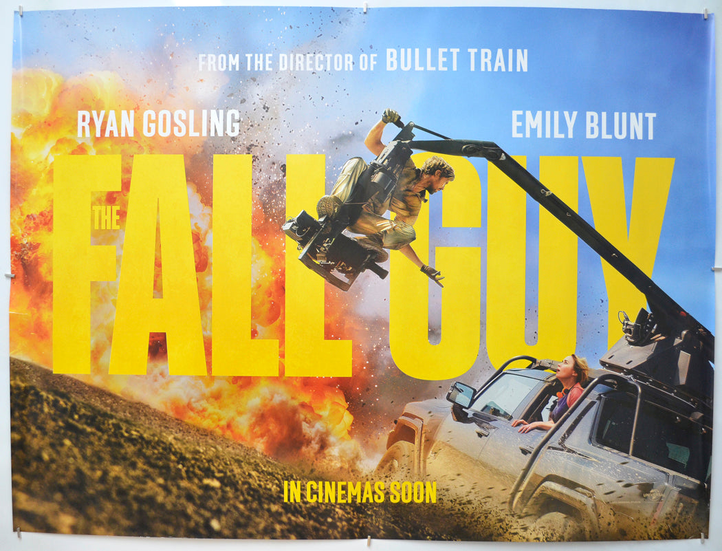 The Fall Guy (Teaser / Advance Version) Original Quad Poster - Film Poster - Movie Poster