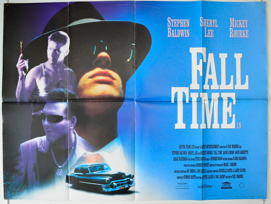 Fall Time Original British Quad Poster - Movie Poster