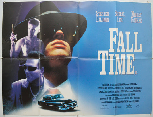 Fall Time Original Quad Poster - Film Poster - Movie Poster