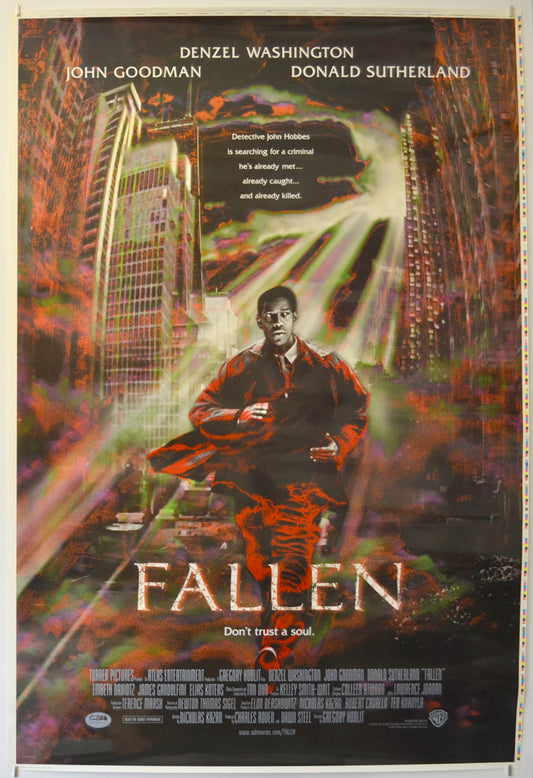 Fallen  (Printers Proof)   Original One Sheet Poster - Film Poster - Movie Poster