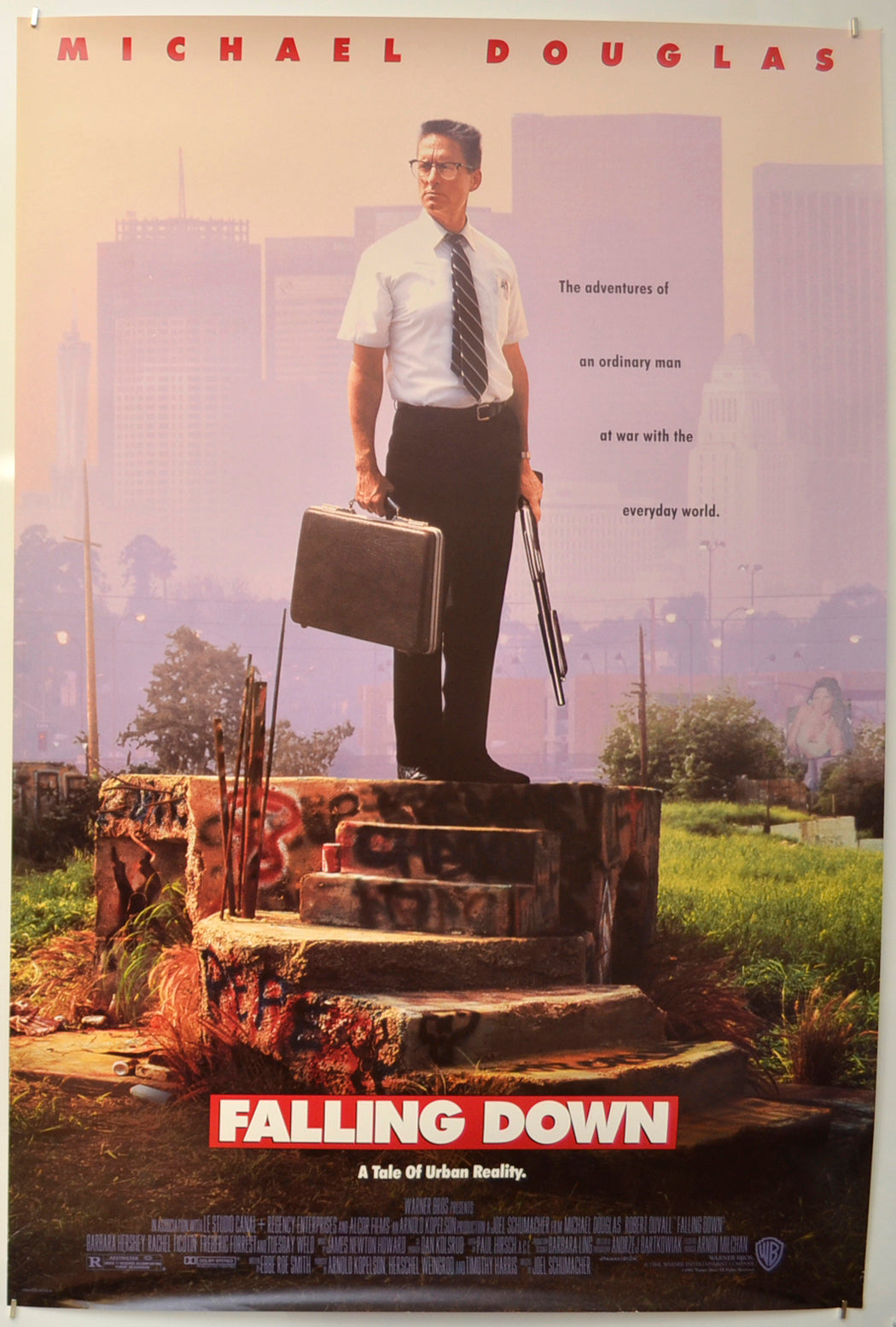 Falling Down Original One Sheet Poster - Film Poster - Movie Poster  