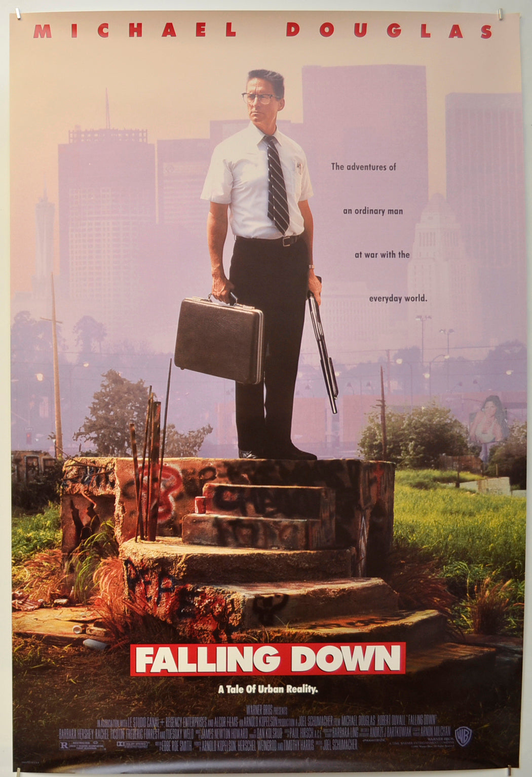 Falling Down Original One Sheet Poster - Film Poster - Movie Poster  