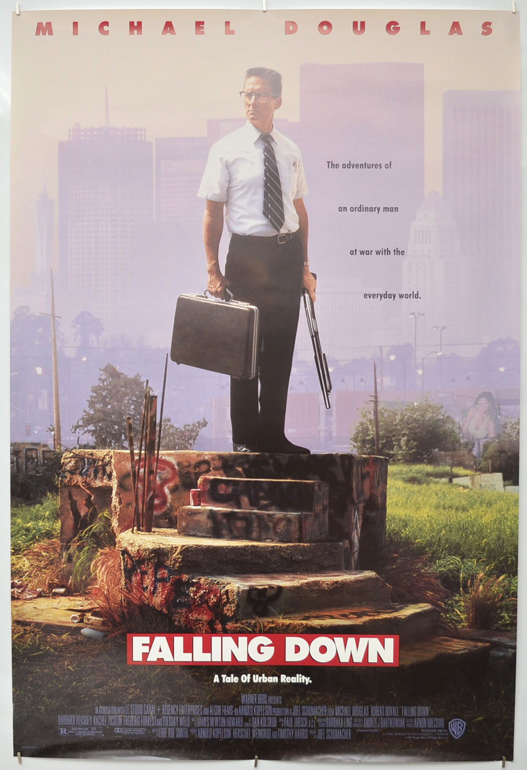 Falling Down Original One Sheet Poster - Film Poster - Movie Poster