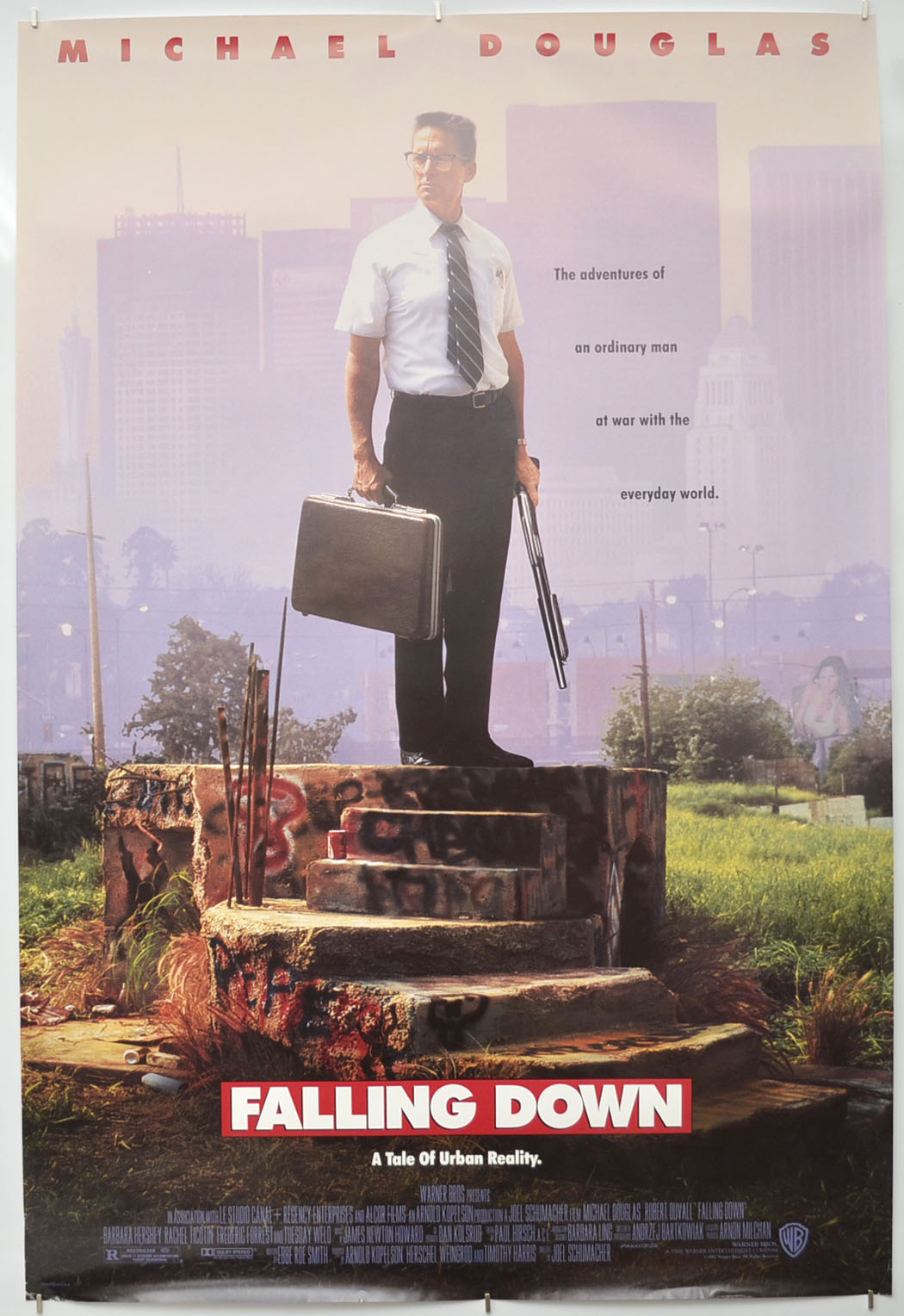 Falling Down Original One Sheet Poster - Film Poster - Movie Poster