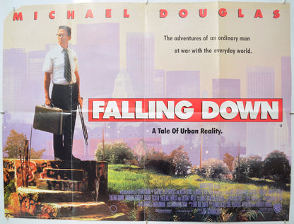 Falling Down Original Quad Poster - Film Poster - Movie Poster