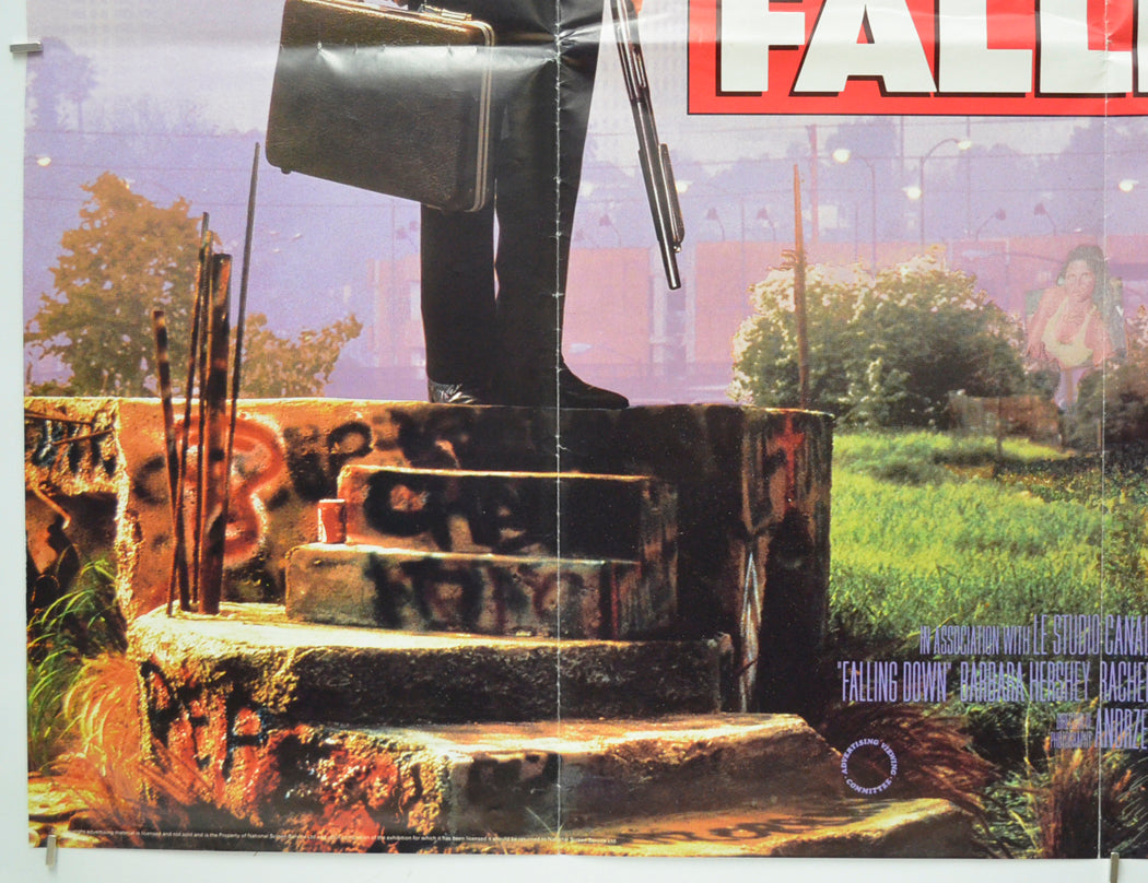 FALLING DOWN (Bottom Left) Cinema Quad Movie Poster 