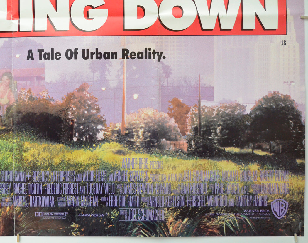 FALLING DOWN (Bottom Right) Cinema Quad Movie Poster 