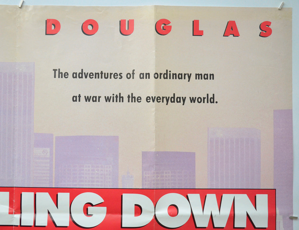 FALLING DOWN (Top Right) Cinema Quad Movie Poster 