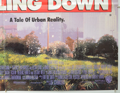 FALLING DOWN (Bottom Right) Cinema Quad Movie Poster 