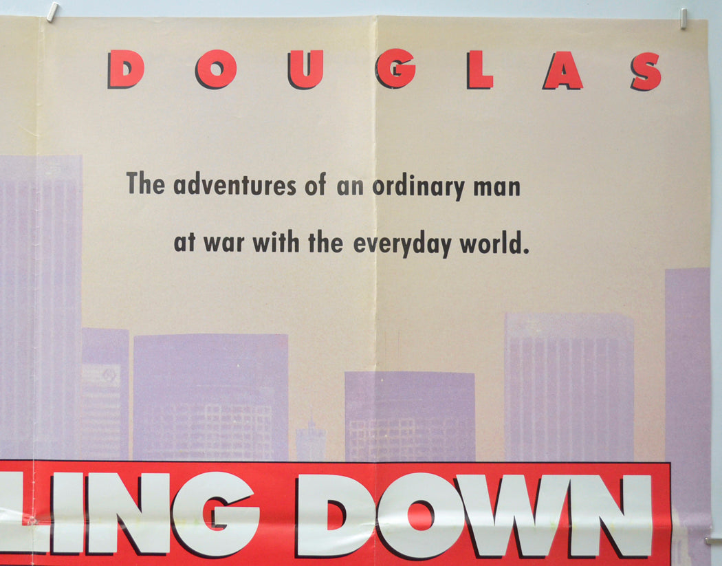 FALLING DOWN (Top Right) Cinema Quad Movie Poster 