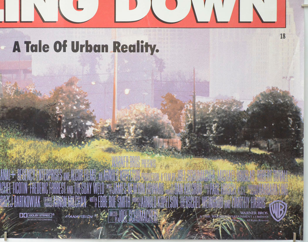 FALLING DOWN (Bottom Right) Cinema Quad Movie Poster 