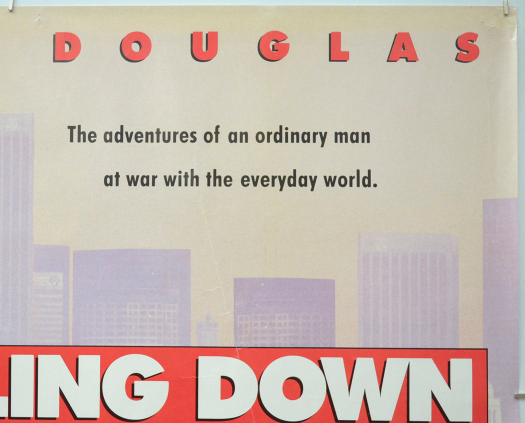 FALLING DOWN (Top Right) Cinema Quad Movie Poster 