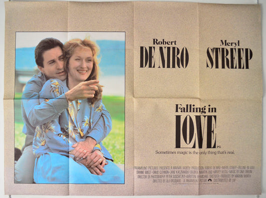 Falling In Love Original British Quad Poster - Movie Poster