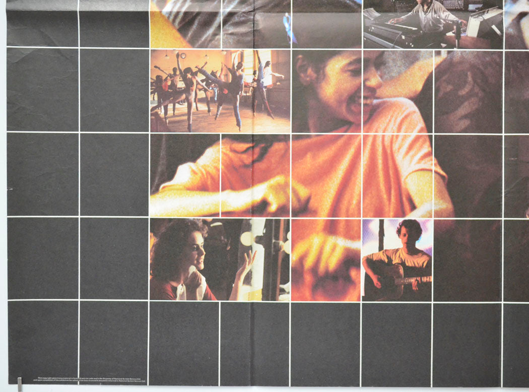 FAME (Bottom Left) Cinema Quad Movie Poster 