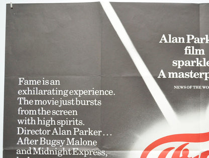 FAME (Top Left) Cinema Quad Movie Poster 