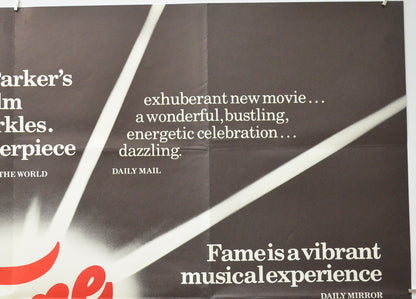 FAME (Top Right) Cinema Quad Movie Poster 