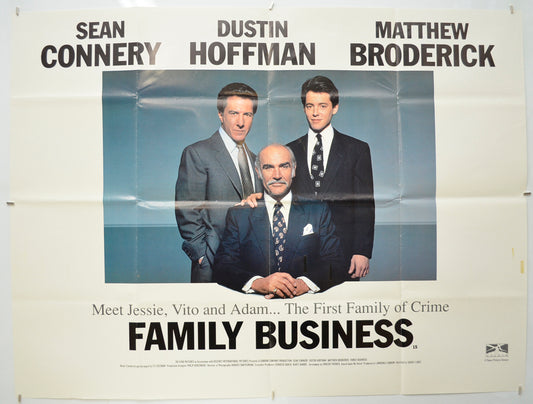 Family Business Original Quad Poster - Film Poster - Movie Poster