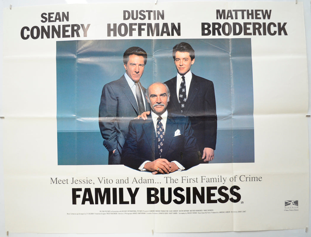 Family Business Original Quad Poster - Film Poster - Movie Poster